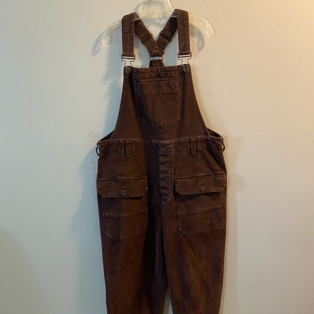 Free people corduroy overalls